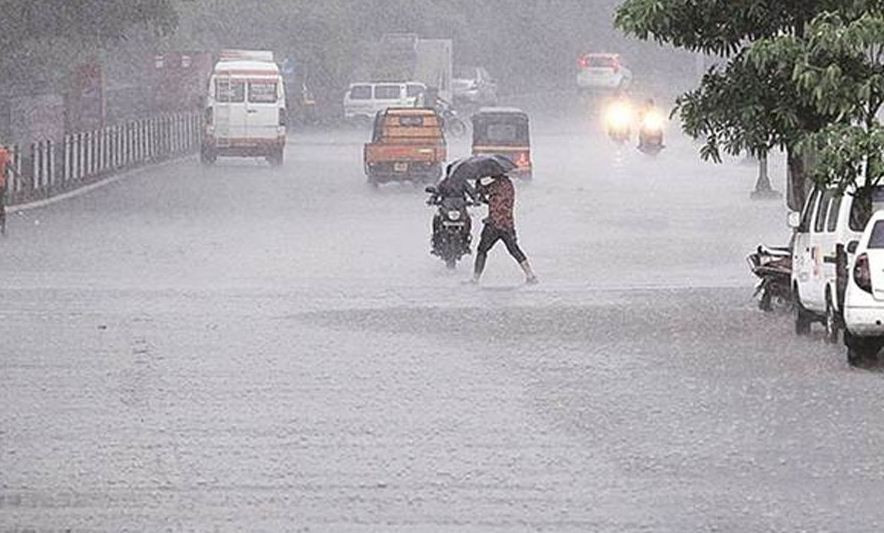 सबै प्रदेशमा पर्दै छ पानी, एक घण्टामा सबैभन्दा धेरै लमजुङमा