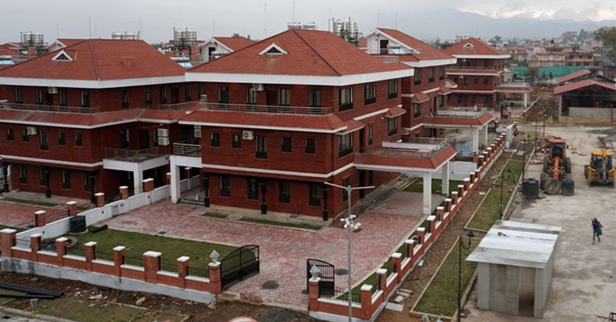 मन्त्री निवासमा खानेपानी आपूर्तिका लागि प्रक्रिया सुरू