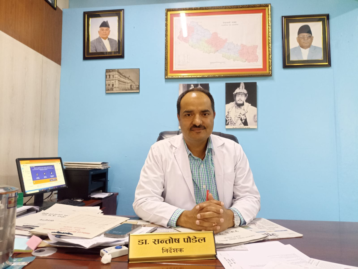 वीर अस्पतालका  निर्देशक डा. सन्तोषद्वारा दुई वर्षको कार्यप्रगति विवरण सार्वजनिक