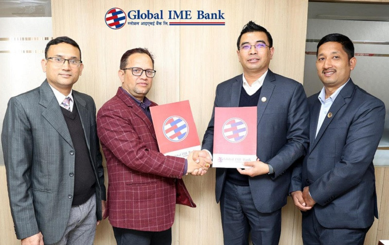 फोटोपत्रकार समूहका सदस्यलाई ग्लोबल आइएमई बैंकले क्यामरा खरिदको लागि कर्जा प्रवाह गर्ने