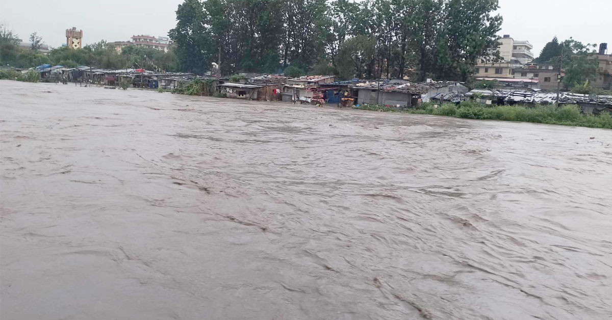 बागमती नदीमा जलसतह बढ्दै, तटीय क्षेत्रमा सतर्कता अपनाउन आग्रह