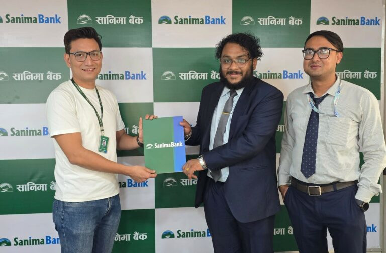 बससेवाबाट टिकट खरिद गर्दा सानिमा बैंकका ग्राहकहरुलाई  आकर्षक क्यासब्याक
