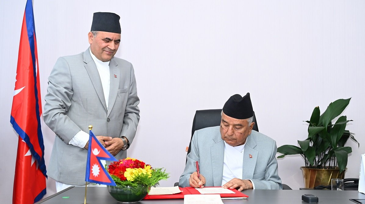 सेना परिचालन गर्न राष्ट्रपतिको स्वीकृति