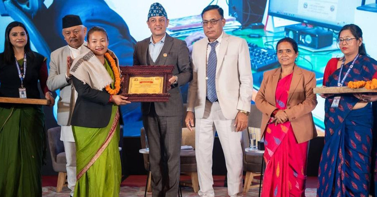 हलेसी तुवाचुङले पायोः ‘म्युनिसिपल एक्सिलेन्ट अवार्ड’