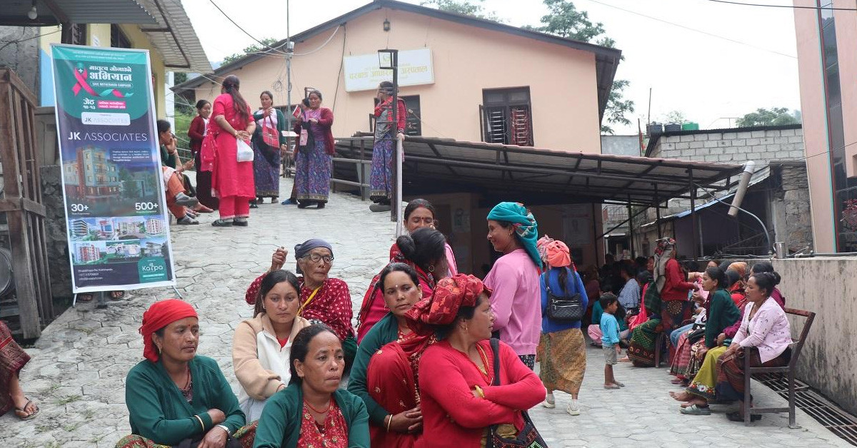 स्वास्थ्य शिविरबाट छ सय जना लाभान्वित