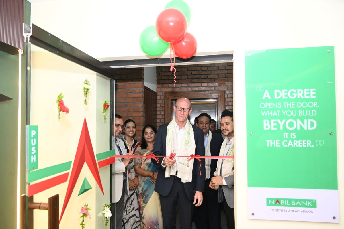नबिल बैंकले पुतलीसडकमा खोल्यो ‘एजुकेशन हब’, विदेश अध्ययन जाने विद्यार्थीलाई एकद्वार सेवा